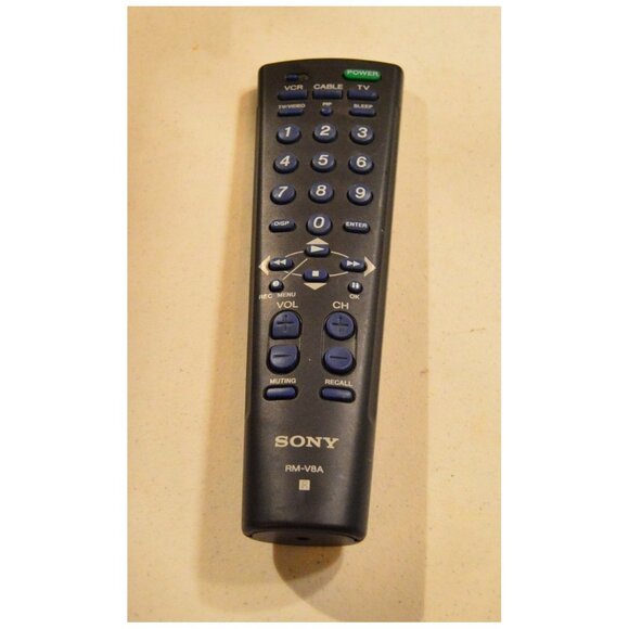 Sony RM-V8A Multi-function Remote Control for VCR Cable and TV - Picture 1 of 2